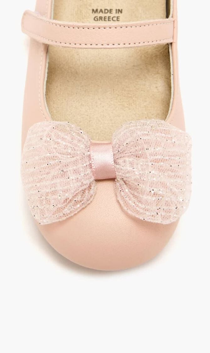 BABYWALKER Bow ballerinas
