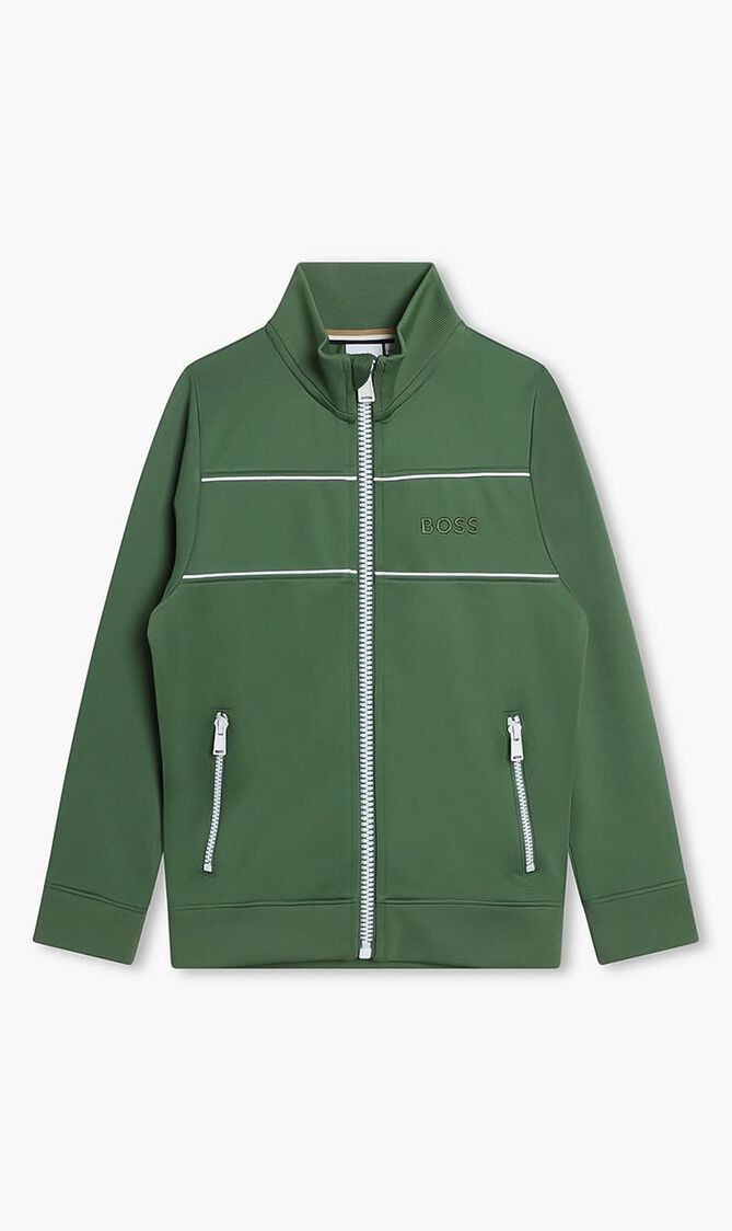 Sweat Zipper Sweatshirt