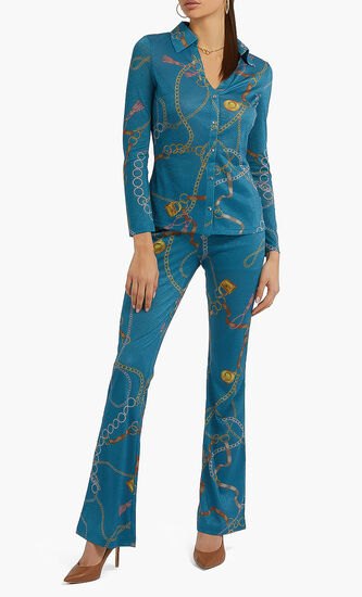 Carole Printed Luxe Pant