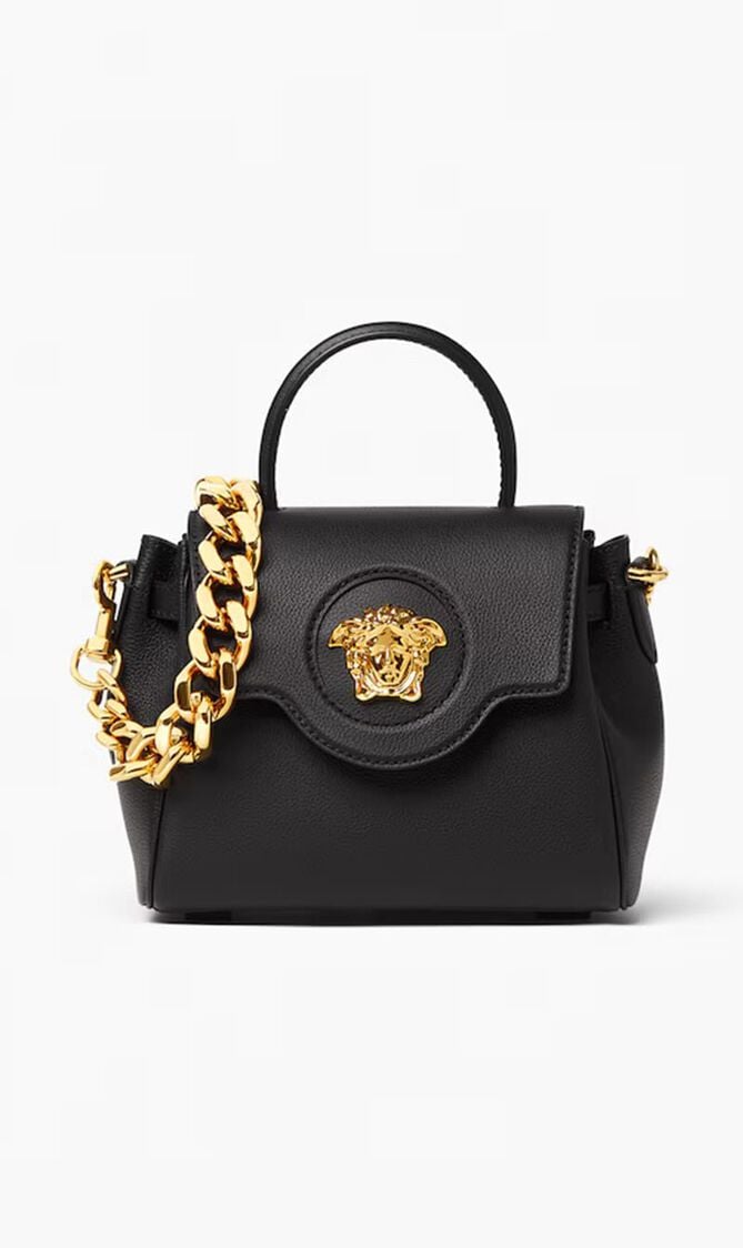 La Medusa Small Leather Bag