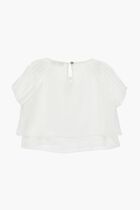 TOP COCKTAIL CON PLISSE