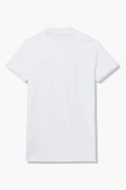 Jacquard Short-Sleeve Polo Shirt