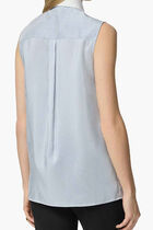 Lavalli Striped Silk Blouse