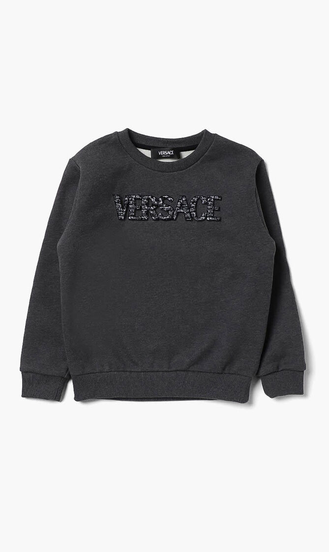 Logo Applique Sweatshirt