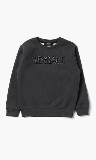 Logo Applique Sweatshirt