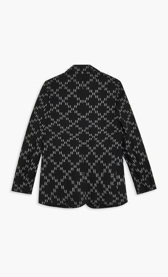 JACQUARD PUNTO JACKET