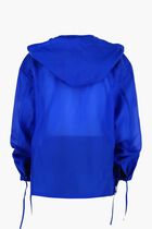 Silk Blend Hooded Shirt