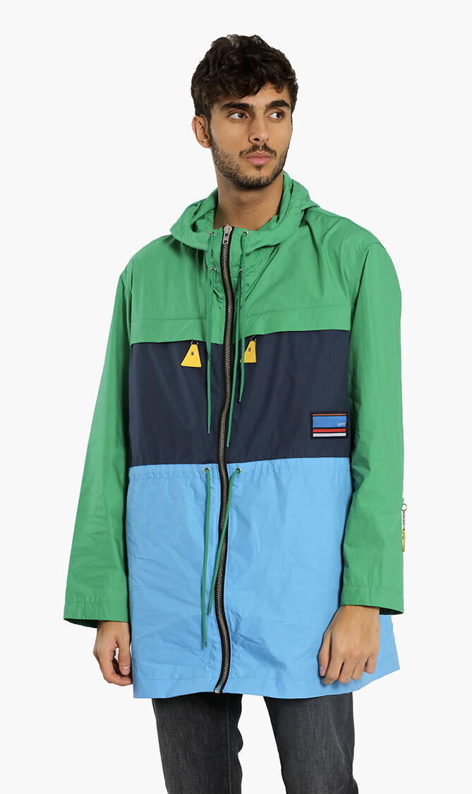 Buy KENZO Colorblock Summer Parka for AED 395.00 The Deal Outlet
