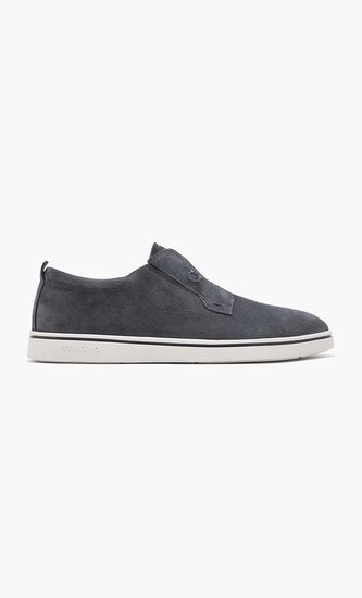 Suede Slip On Sneakers