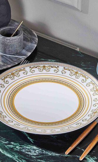 Virtus Gala Dinner Plate Round White 27cm