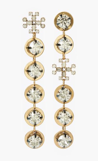 CRYSTAL LINEAR EARRING