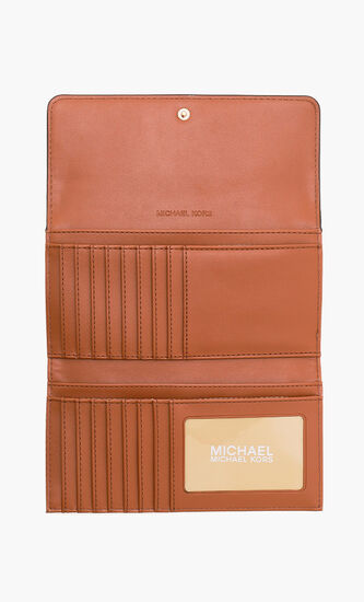 Jet Set Travel Logo Long Wallet