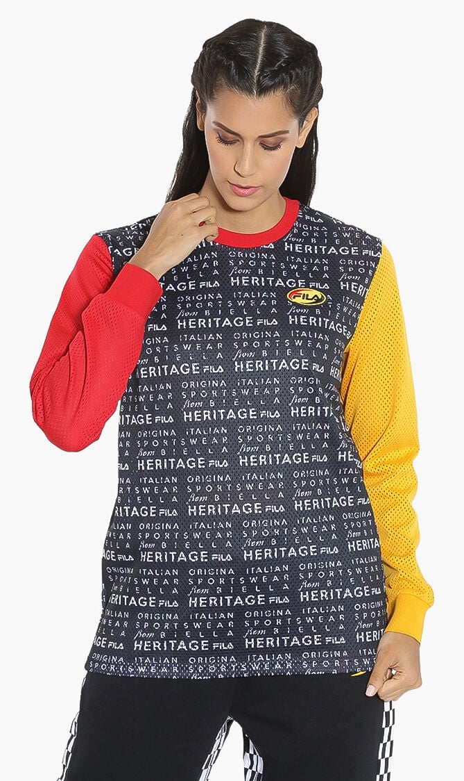 Fila mesh shirt clearance