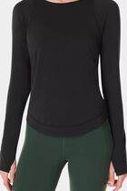 BREATHE EASY LONG SLEEVE TOP