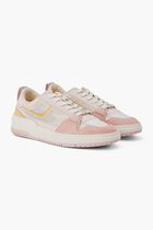 Mesh Suede Lace Up Sneakers
