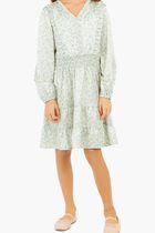 Poly Satin Ls Dress