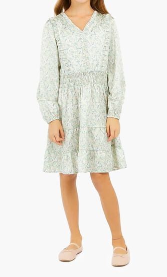 Poly Satin Ls Dress