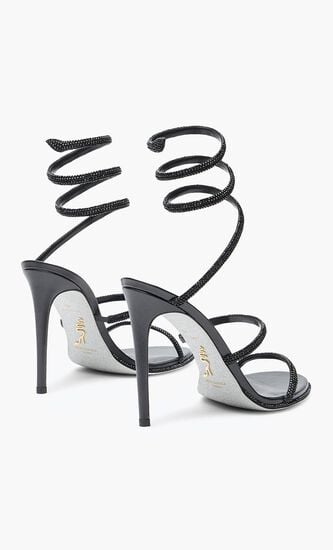 Serpent Leather Sandal