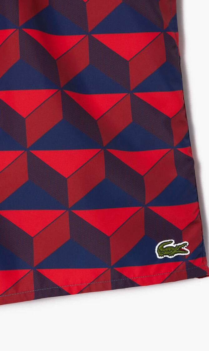 Mid Length Robert George Print Swim Trunks