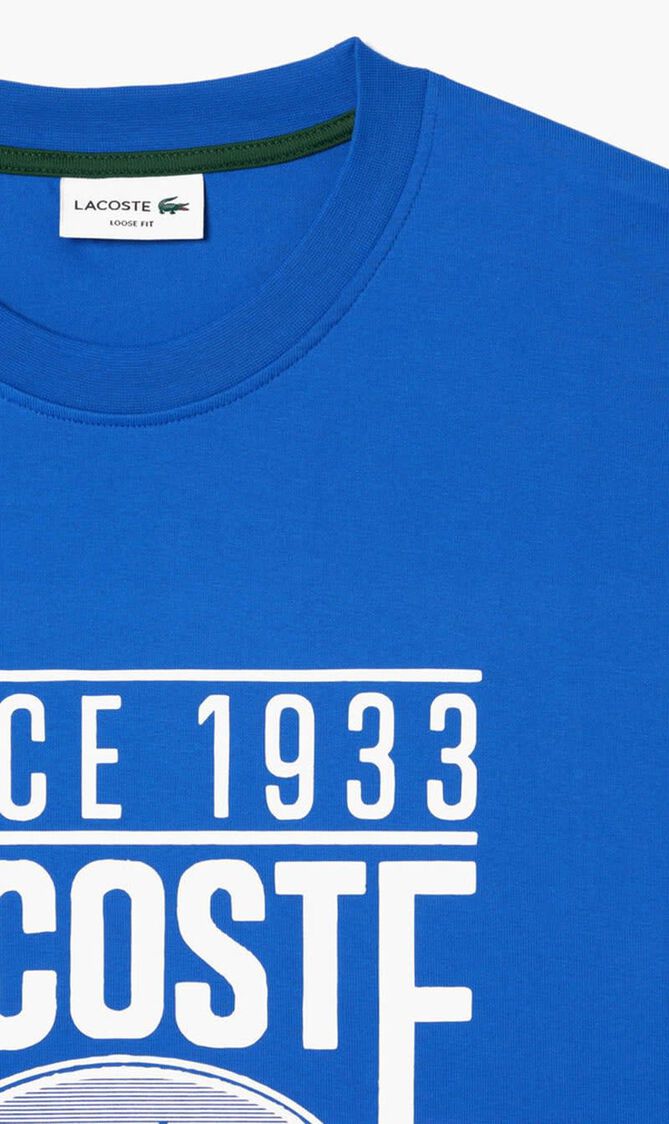 Loose Fit Cotton Jersey Print T-shirt