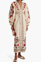 Cashew Mandala Printed Maxi Dress