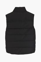 Padded Gilet with Logo Print