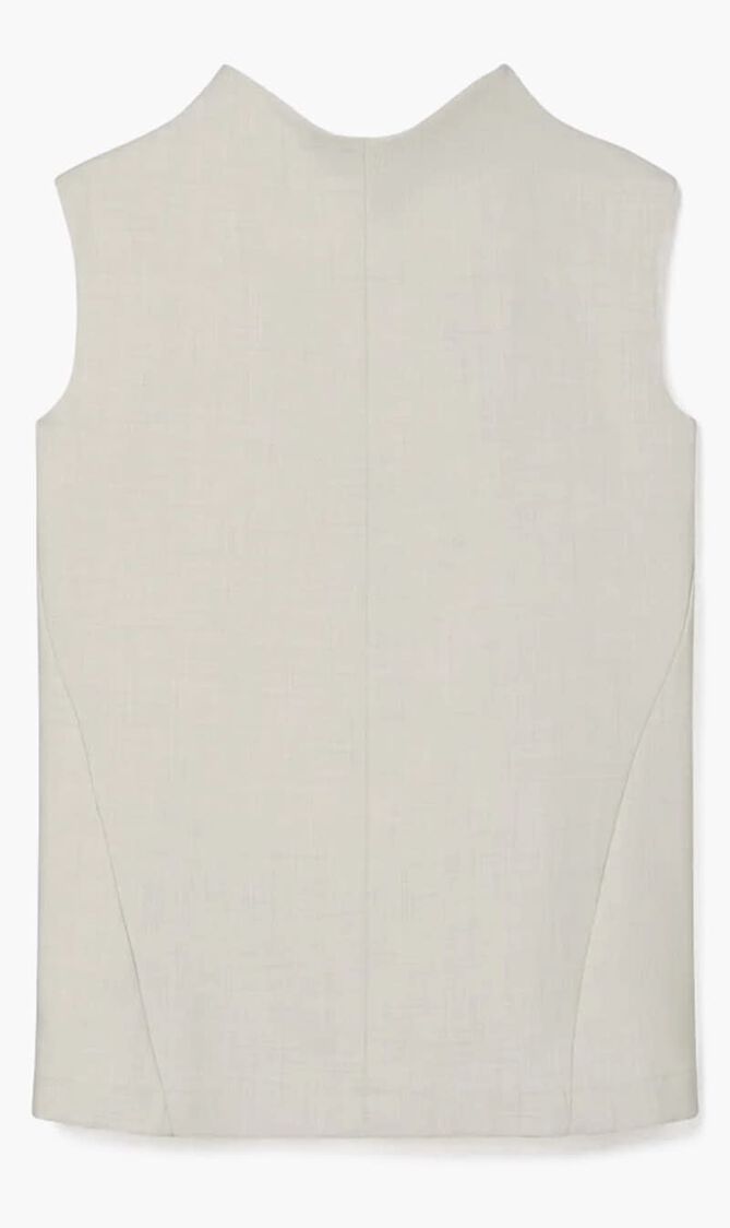 Neck Drapey Mélange Tank