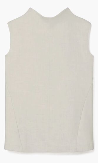 Neck Drapey Mélange Tank