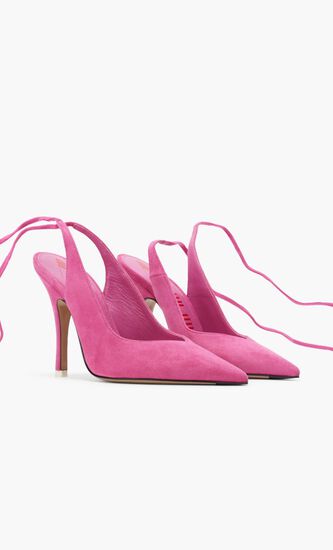Venus Ribbon Slingback  Heels