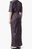SILK STRETCH SATIN MAXI DRESS