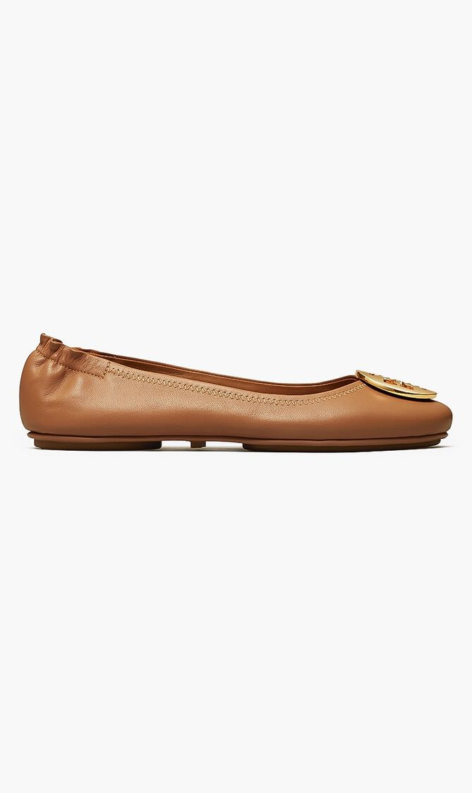 MINNIE TRAVEL BALLET WITH METAL LOGO