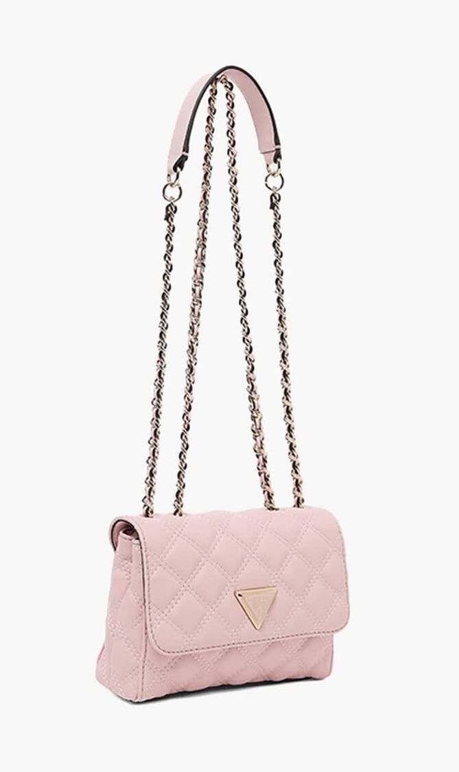 Quilted Convertible Crossbody Bag