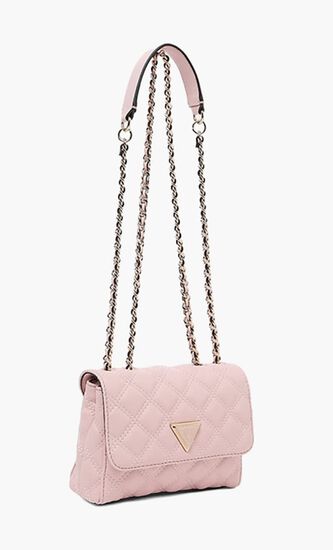Quilted Convertible Crossbody Bag