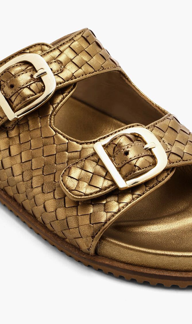 Double Buckle Sandals