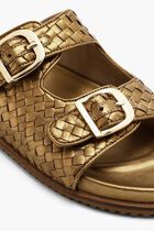 Double Buckle Sandals