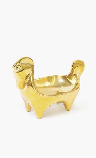 Brass Horse Ring Bowl