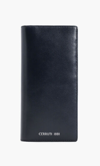 Stars Leather Long Wallet
