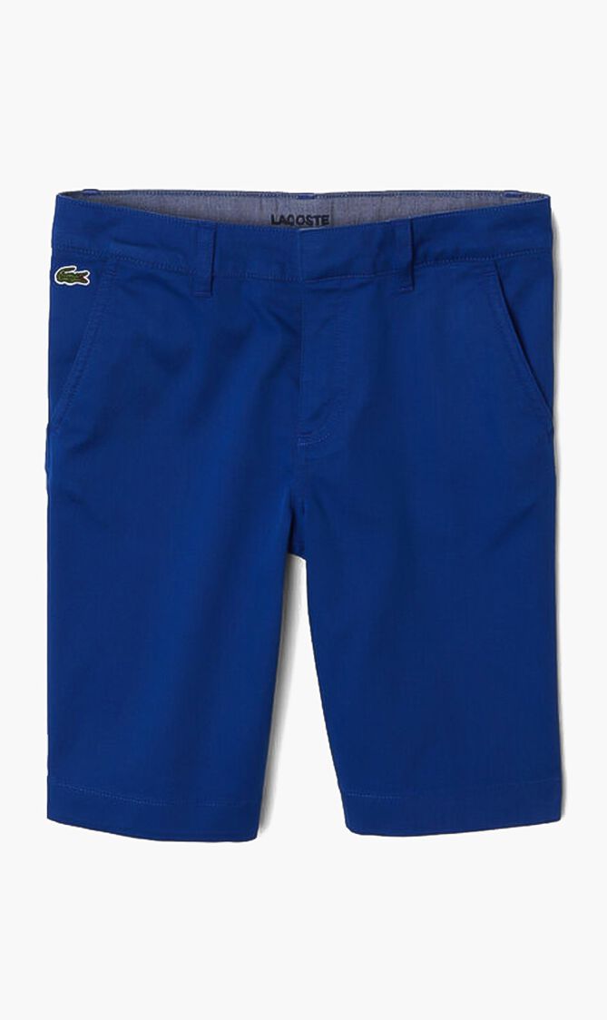 Stretch Cotton Bermudas