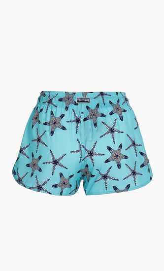 Star Fish Print Shorts