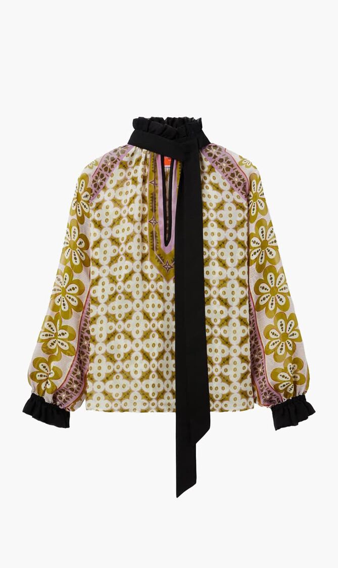 Tie Neck Blouse