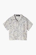 Printed Silk Twill Shirt