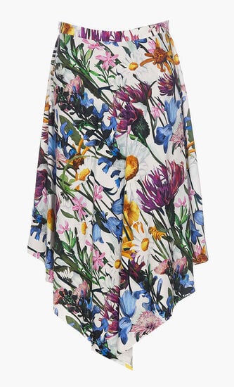 REWILD FLORA PRINT SKIRT