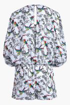Rainbow Birds Viscose Playsuit