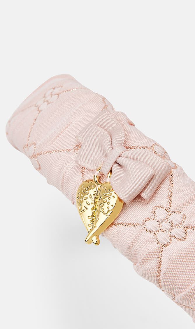 HELGA TINY FLOWER HEADBAND BLUSH