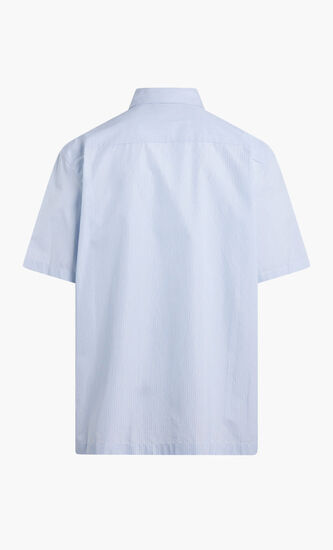 FRIDAY AM MULTITRACK STRIPE ON COTTON SHIRTING