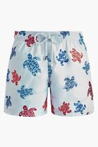 Embroidered Tortue Swim Shorts