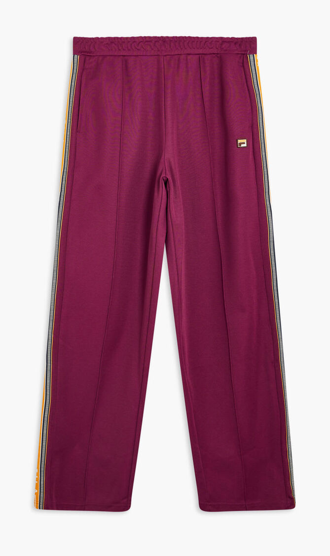 WIDE LEG TRACK PANT WITH TAPE