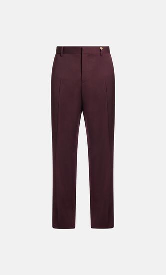 FORMAL PANT CINZED WOOL FABRIC