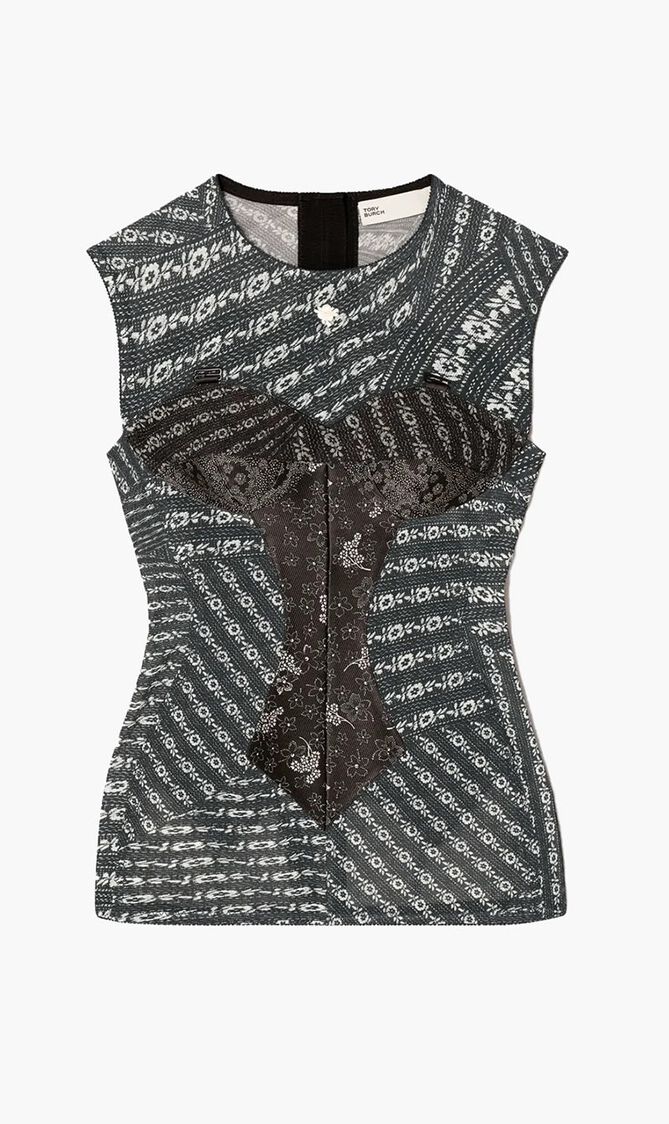 PRINTED MESH TOP