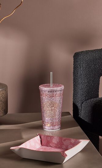 Medusa Crystal Travel Cup Pink